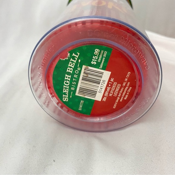 Buddy The Elf Christmas Movie 20oz Tumbler Green Lid Christmas 2014 Hobby Lobby - Picture 6 of 11